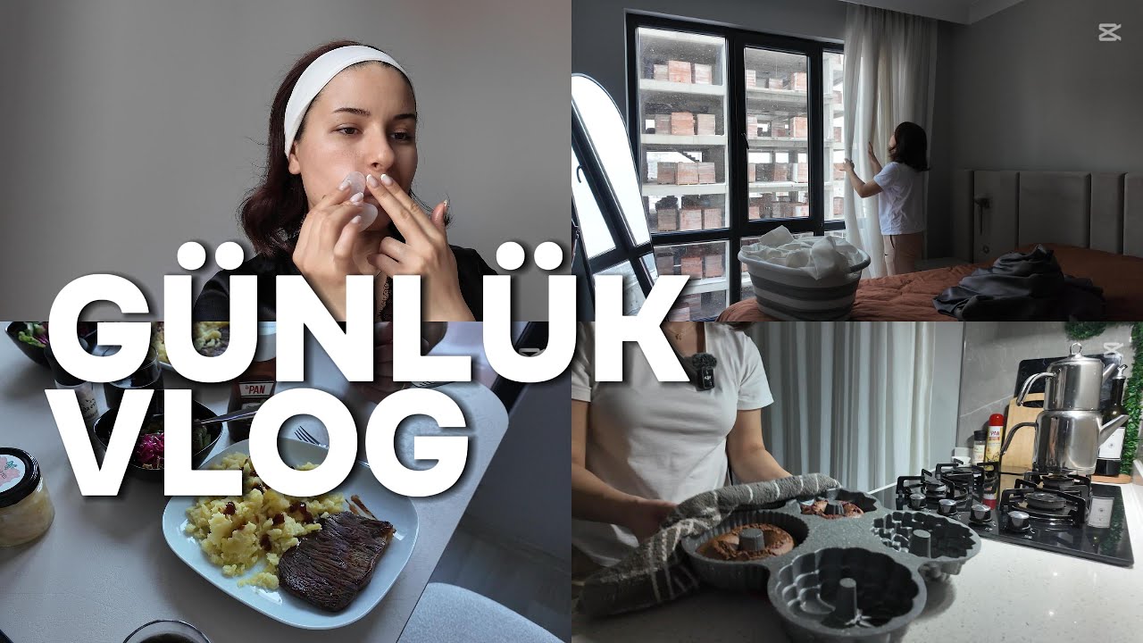 EV NÖBETİ VLOG | EV İŞLERİ | FİT KEK #dailyvlog