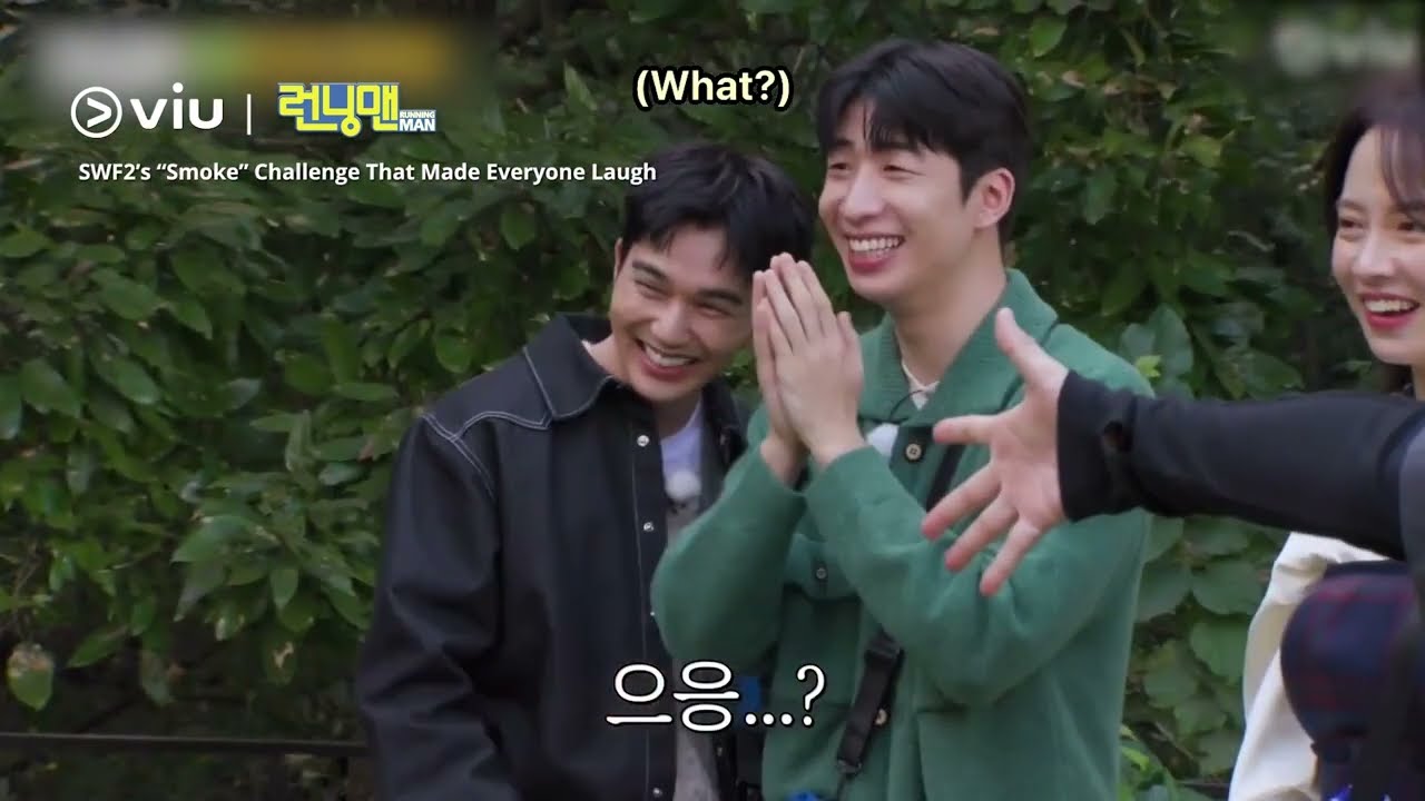 Kim Dong Hwi's Smoke Challenge That Caused Yoo Seung Ho, Yoo Su Bin & More to Laugh 😂 | Running Man