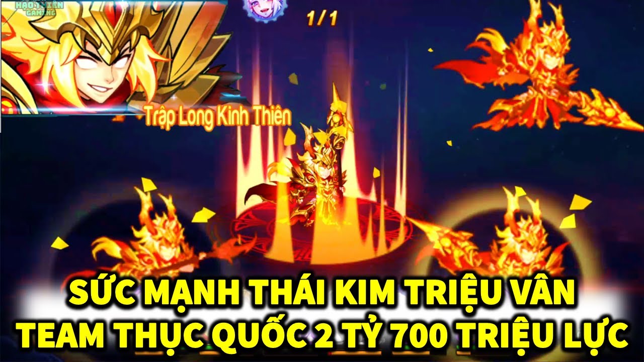 OMG 3Q REVIEW SỨC MANH THÁI KIM TRIỆU VÂN! ĐỘI HÌNH THỤC QUỐC THIÊN THU 2 TỶ 700 TRIỆU LỰC CHIẾN!