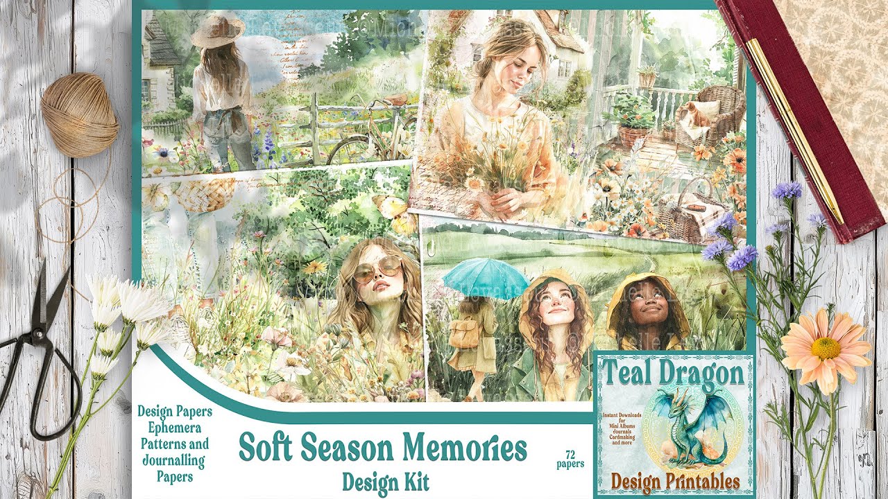 Soft Season Memories Paper Reveal