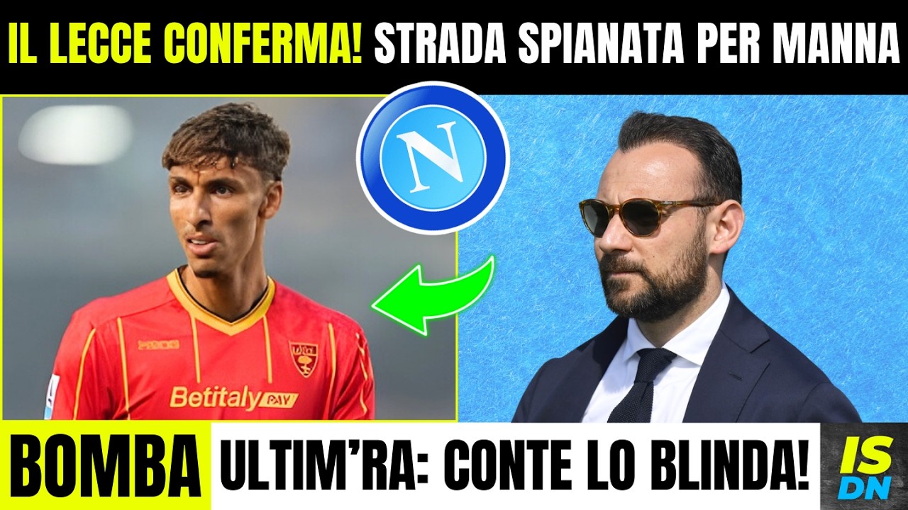 Mercato Napoli🔥MANNA Anticipa Tutti!🚨Sirene Arabe per Lukaku💣