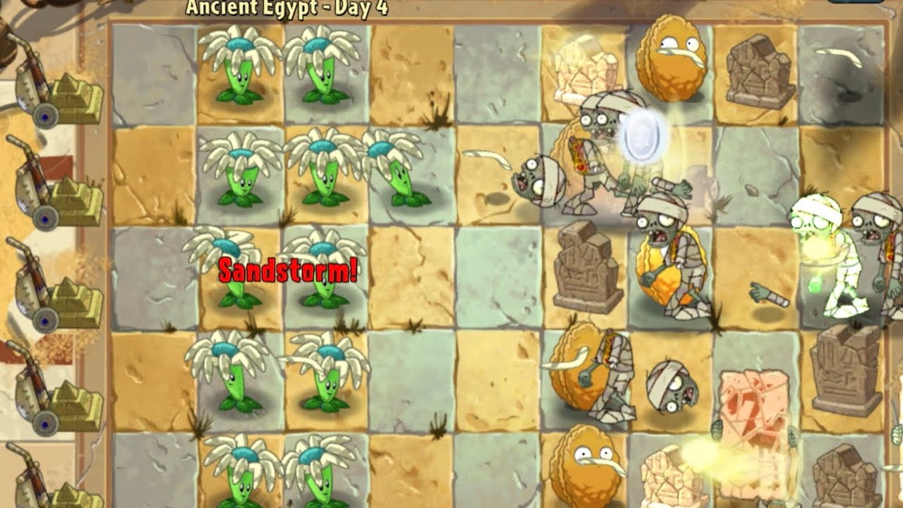 SAAT NYA AKU MENCOBA GAME INI PLANTS VS ZOMBIE 2 - PVZ2 part 1