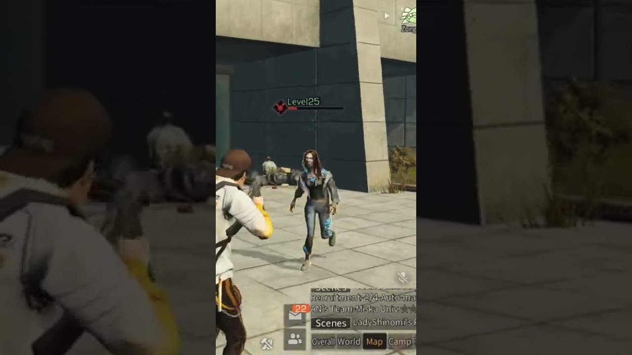 lifeafter gameplay:  cursed zombie attack on me  #lifeafterdeath  #panda #lifeafter