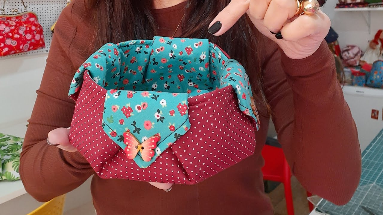 Cestinha pra pão ou Cestinha organizadora