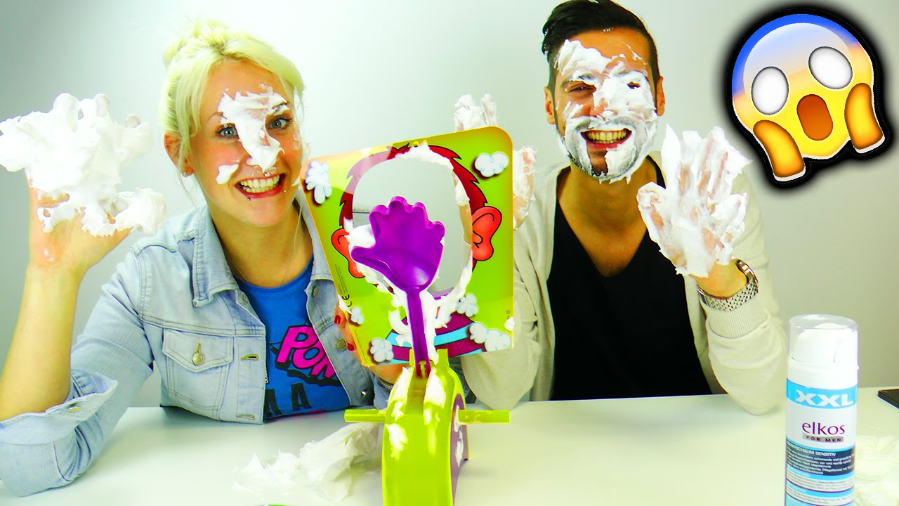 Heftige PIE FACE CHALLENGE mit Nina und Kaan -VOLL INS GESICHT GEKLATSCHT! Brutale Challenge