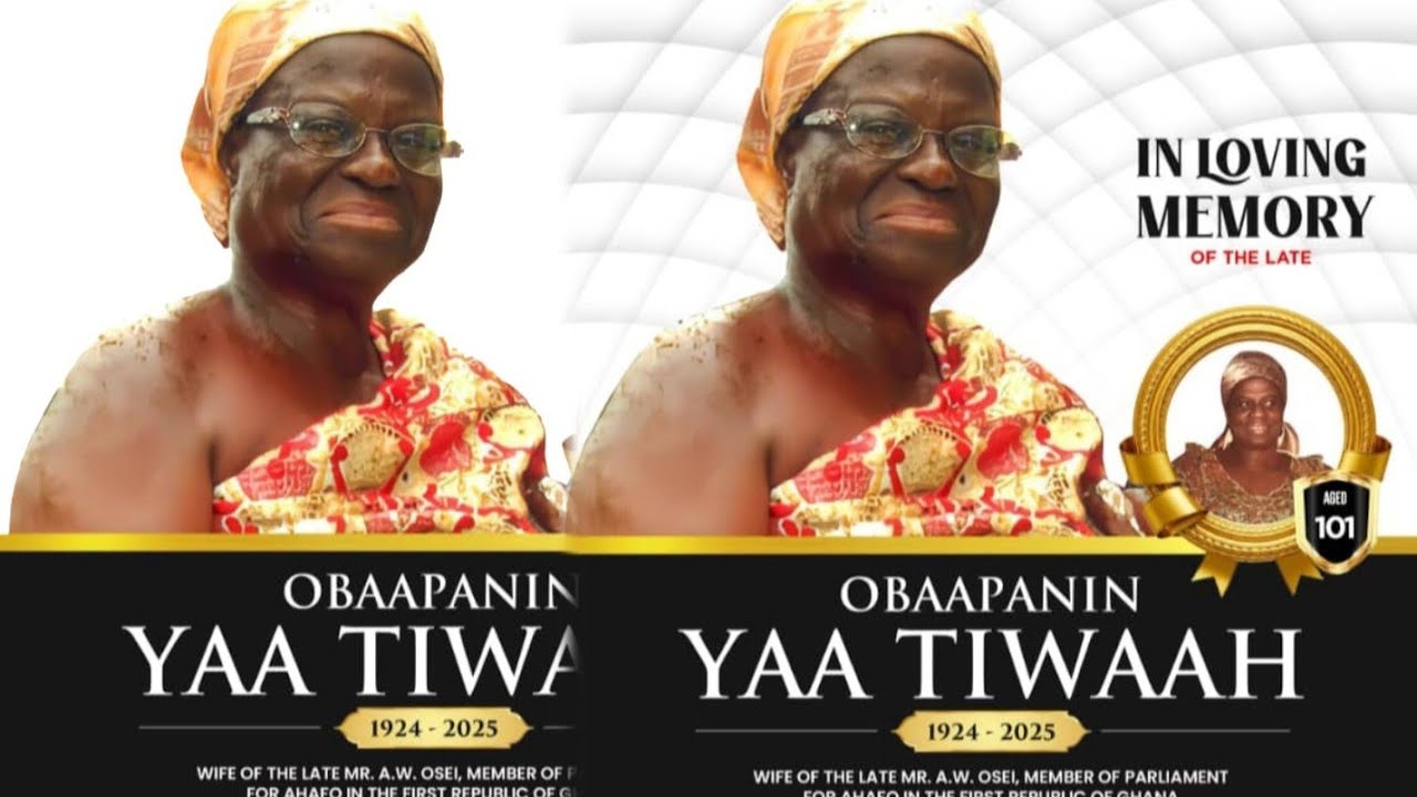 FINAL FUNERAL RITE AND THANKSGIVING SERVICE LATE OBAAPANIN YAA TIWAAH ( PART 3 )