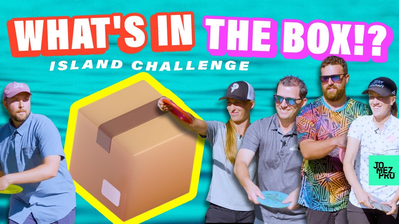 Pro Disc Golfers throw brand new MYSTERY DISCS in the water!! | Island Challenge