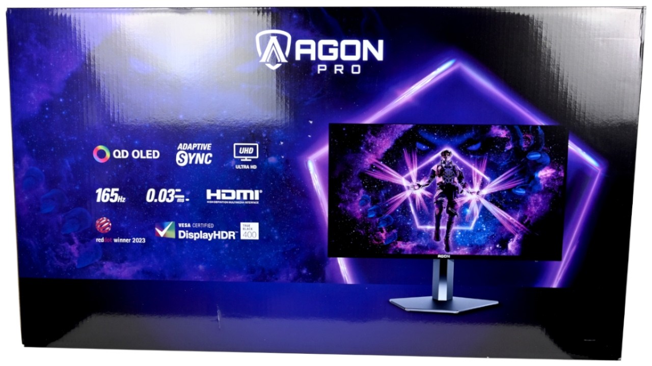 AOC Agon Pro AG326UD - 4K QD OLED Gaming Monitor - Unboxing & Kurzreview