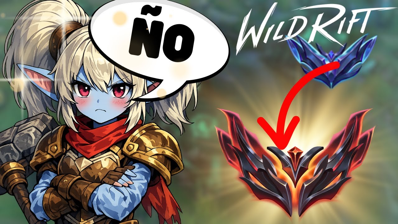Los Jungla de DEMACIA que está rompiendo Diamante🔥 Wild Rift Ranked