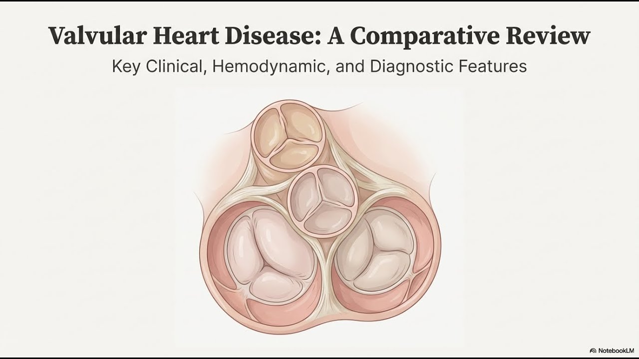 Valvular Heart Disease: Comparative Review | Harrison Simplified