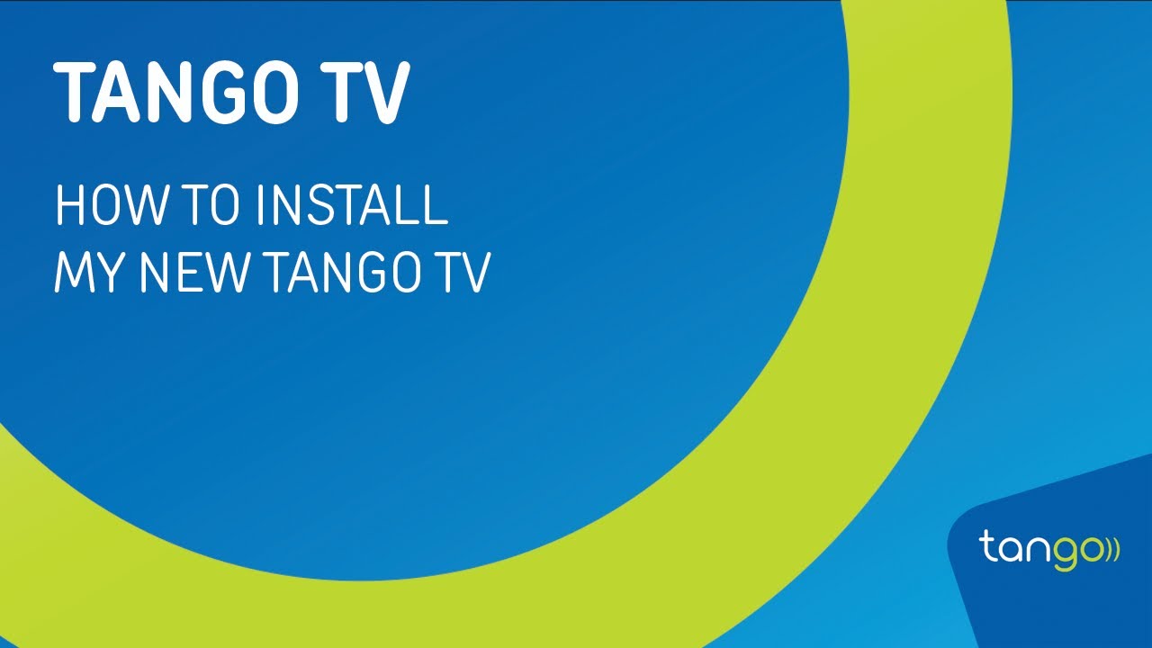 (EN) - Tango TV : how to install my new Tango TV