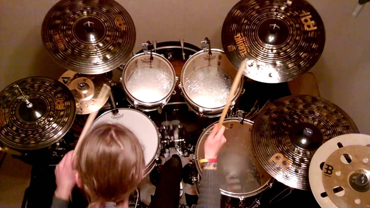 Levi Petersen - Dancing in a Hurricane - Epica Drum Cover