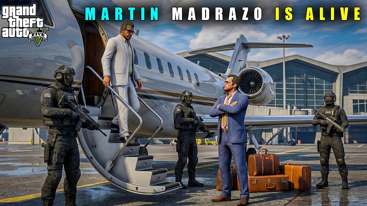 GTA 5 : MICHAEL'S MEETING WITH MARTIN MADRAZO || BB GAMING