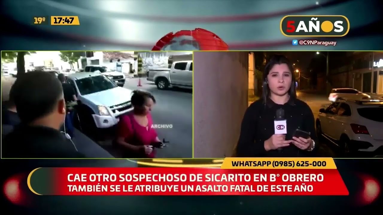 Cae otro sospechoso de sicariato en Barrio Obrero