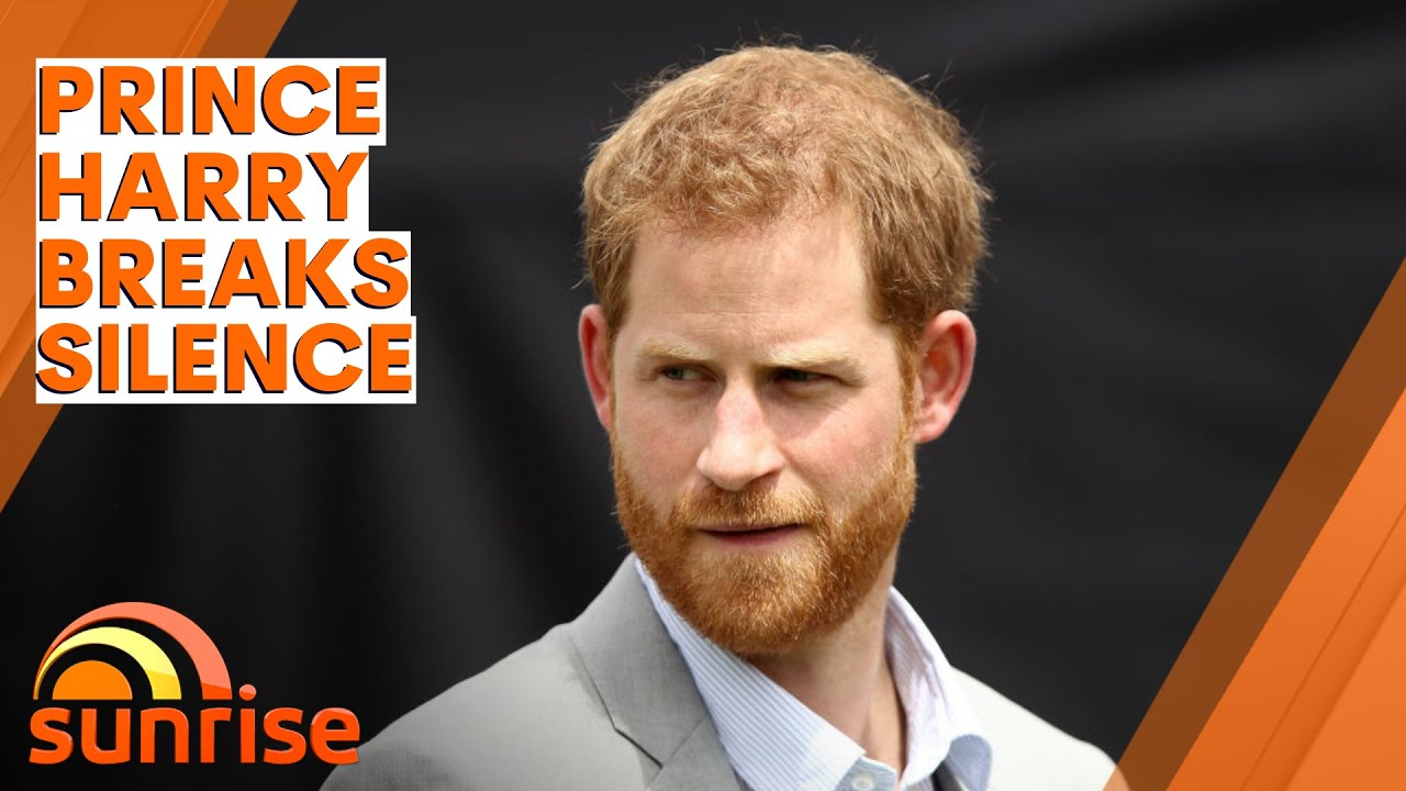 Prince Harry BREAKS SILENCE from London before reunion with Prince William | Sunrise