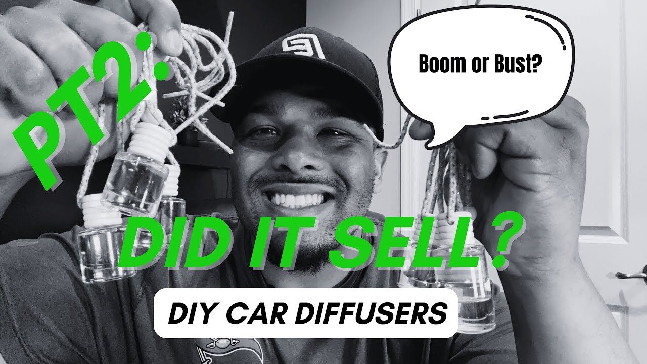 PT 2: DIY Car Diffusers: Were They a Success or a Flop? Find Out!