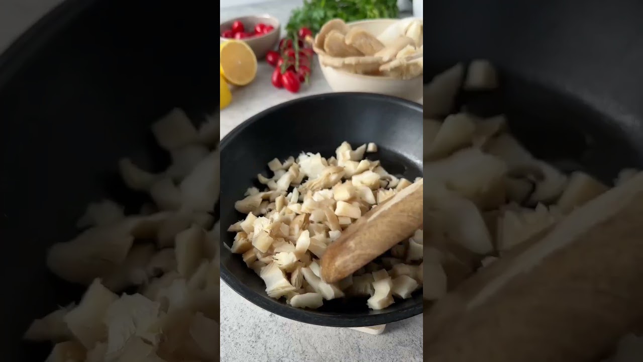 Risotto z boczniakami i kurczakiem