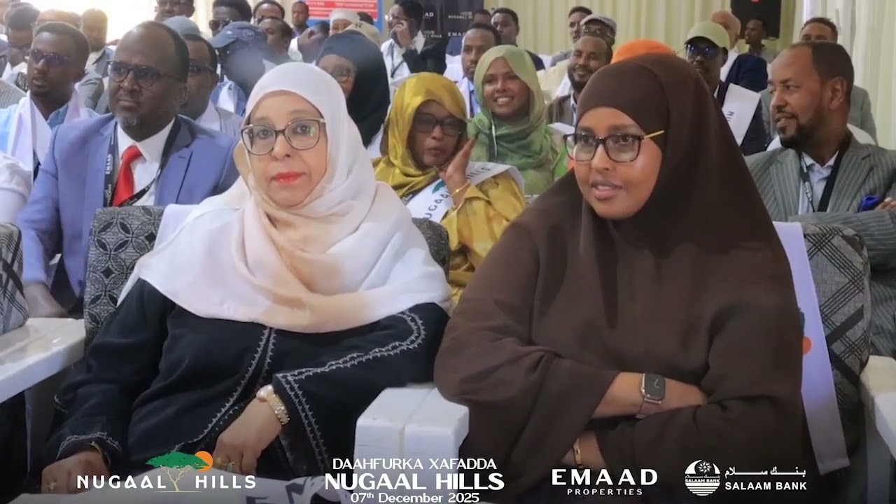 Madaxweynaha Puntland ayaa xarigga ka jaray xaafdda  Nugaal Hills  oo Garoowe laga dhisayo. 7 12 25