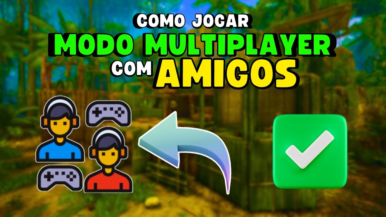 COMO JOGAR GREEN HELL com AMIGOS (MULTIPLAYER COOPERATIVO) ⚒️✅️