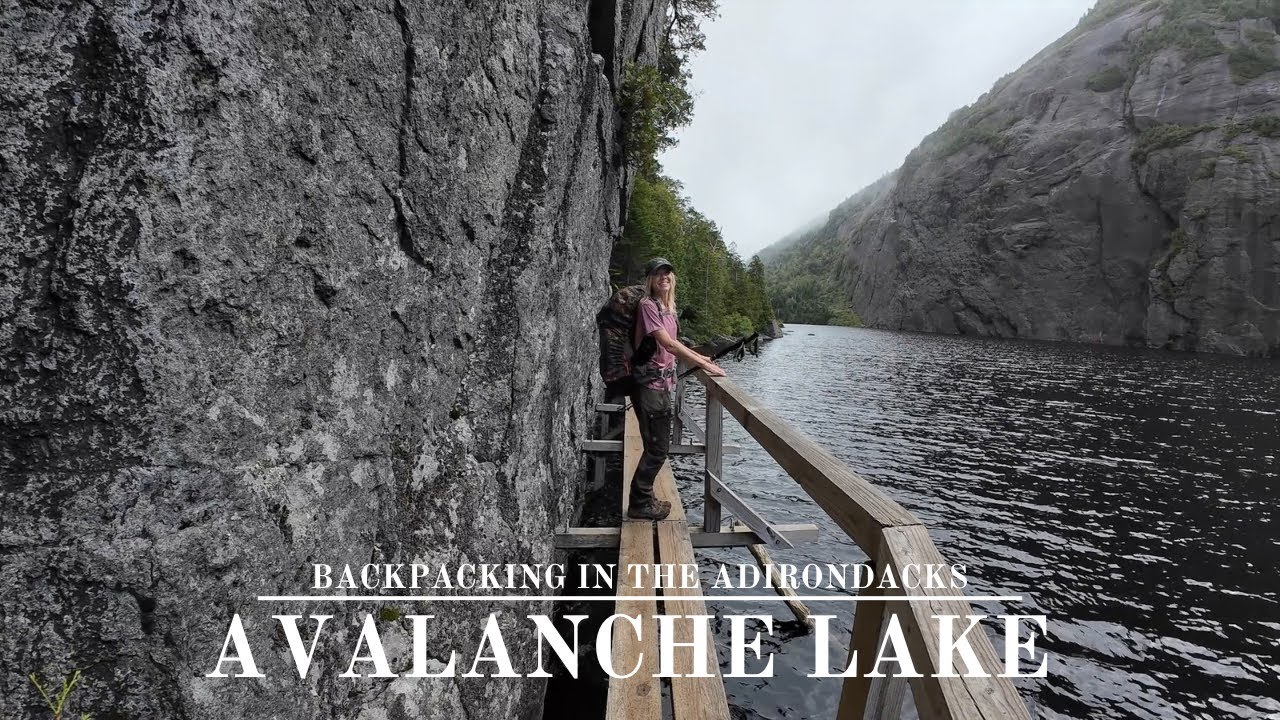Backpacking in the Adirondacks - Avalanche Lake & Pass