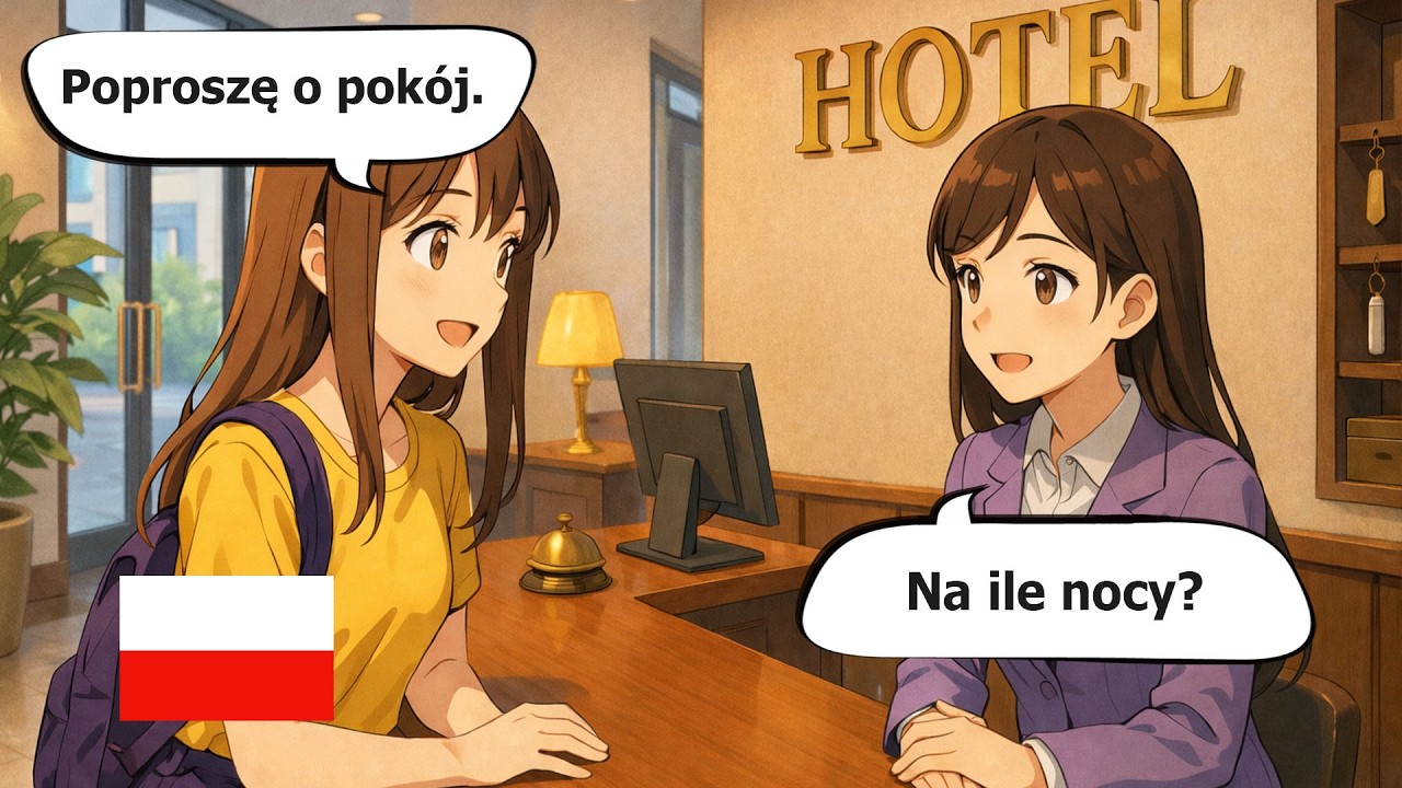 Easy Polish Dialogues (A1&ndash;A2) | Hotel & Reception Situations