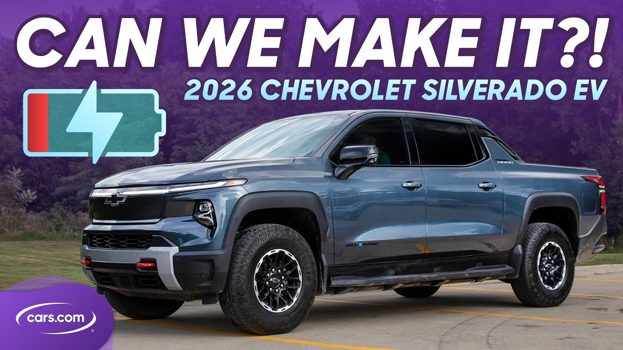Сколько может проехать электромобиль Chevrolet Silverado 2026 года на полной зарядке?