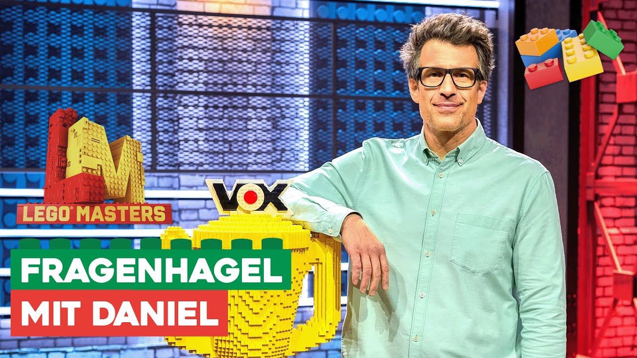 Fragenhagel an Daniel! 🤔 | LEGO Masters