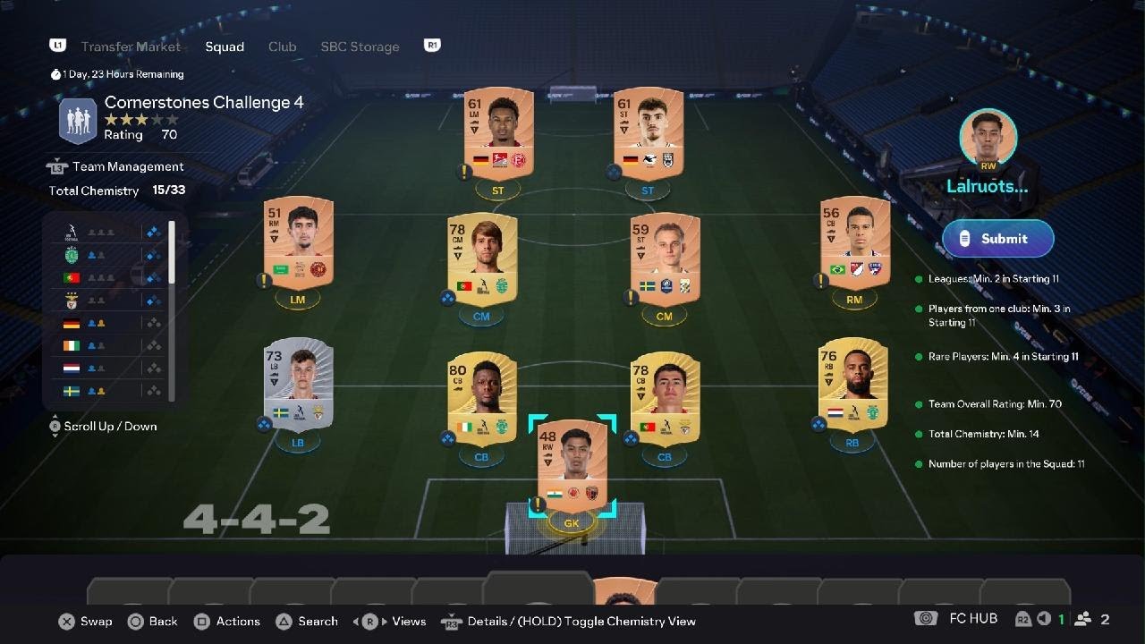 CORNERSTONES CHALLENGE 4 SBC CHEAPEST METHODFC 26