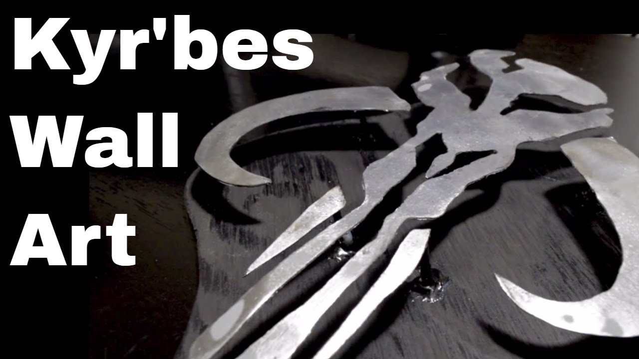Mandalorian Skull Wall Art | Making a Star Wars Universe Piece from Scrap Metal