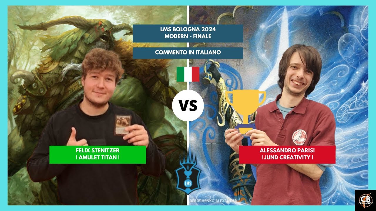 AMULET TITAN VS JUND CREATIVITY | FINALE MODERN LMS BOLOGNA 2024 | COMMENTO ITA