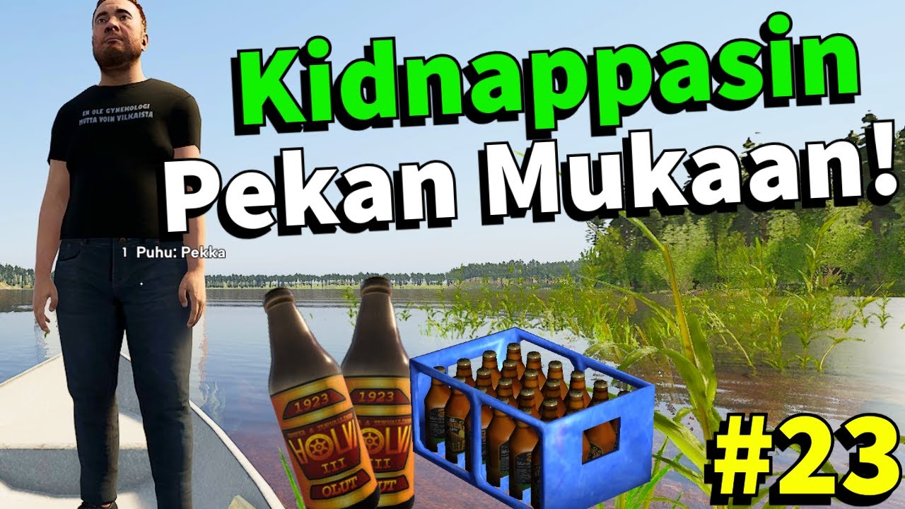 KIDNAPPASIN PEKAN MUKAAN! #23 | Finnish Cottage Simulator