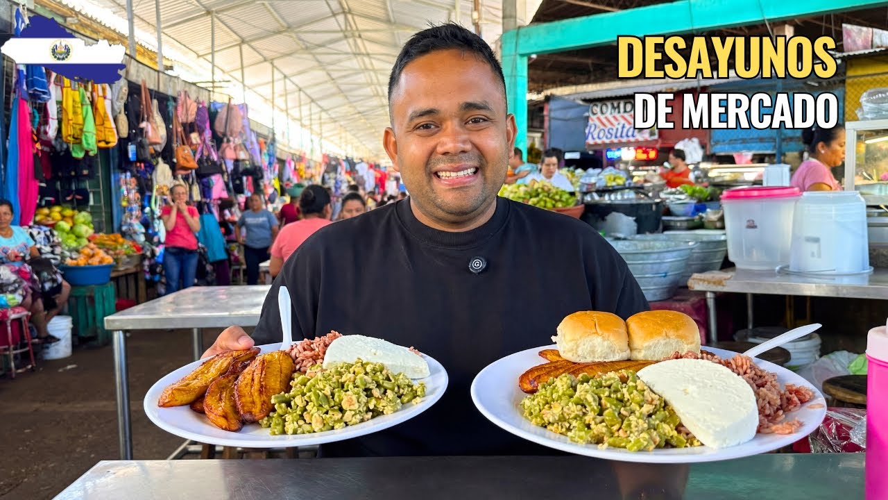 DELICIOSOS DESAYUNOS EN EL MERCADO DE SAN MIGUEL, recorrido por uno de los mercados más grandes 