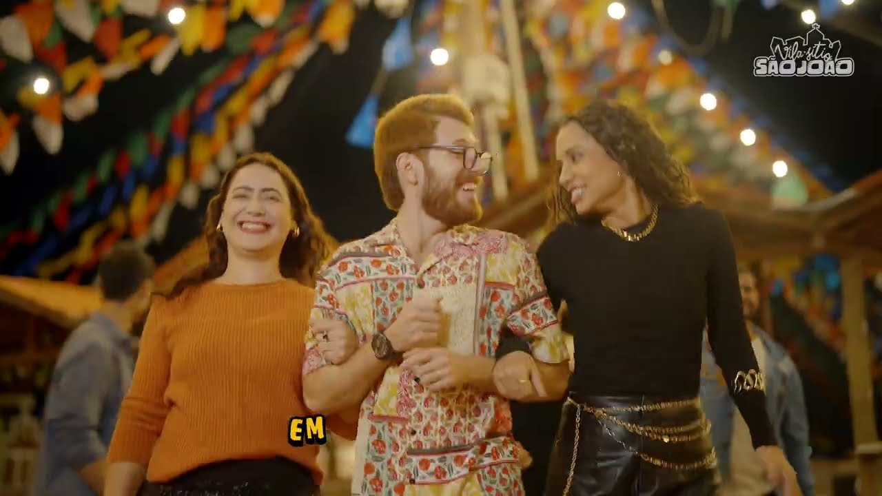 O lugar da alegria é na Vila Sítio SãoJoão!