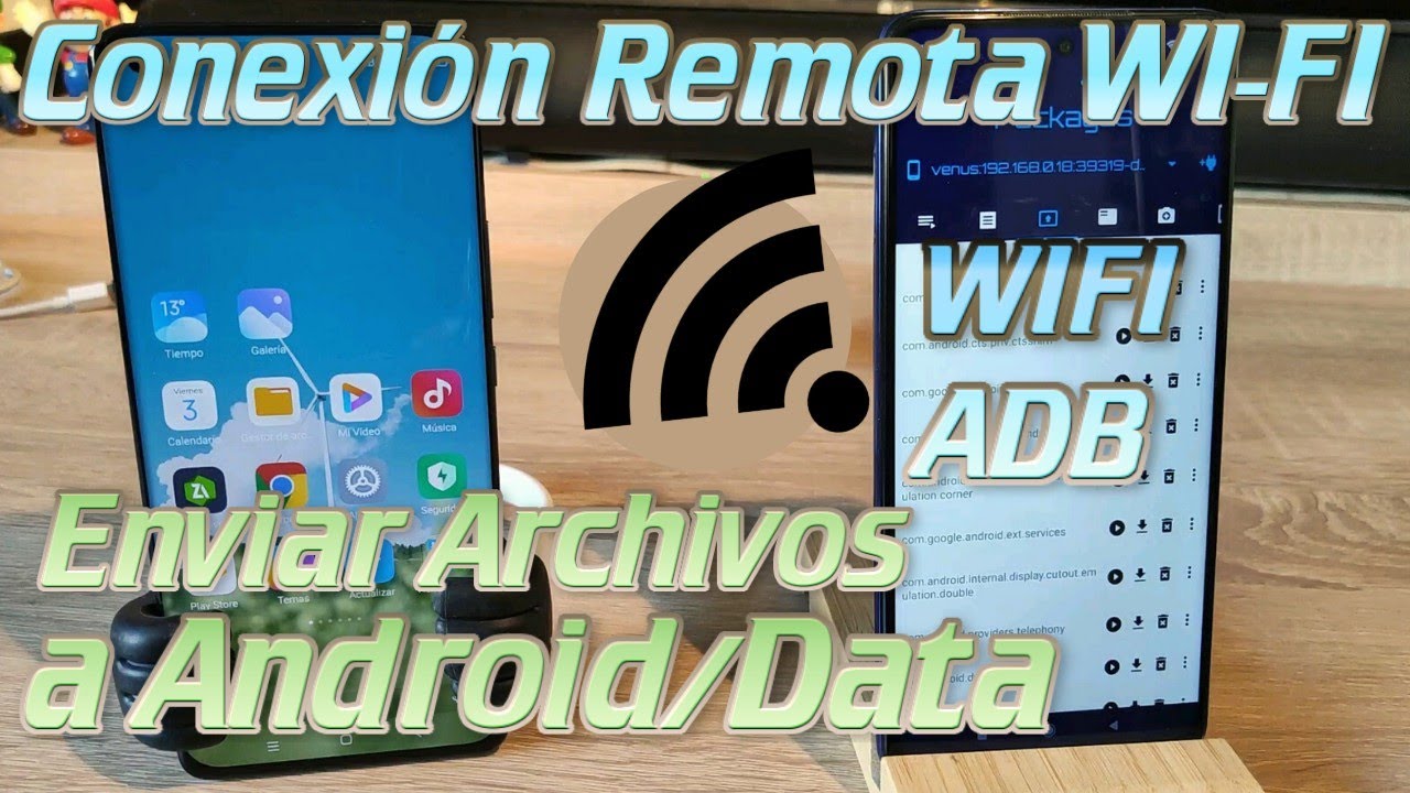 SUPER APP MULTIUSOS para acceder a otro Móvil por ADB Inalámbrico