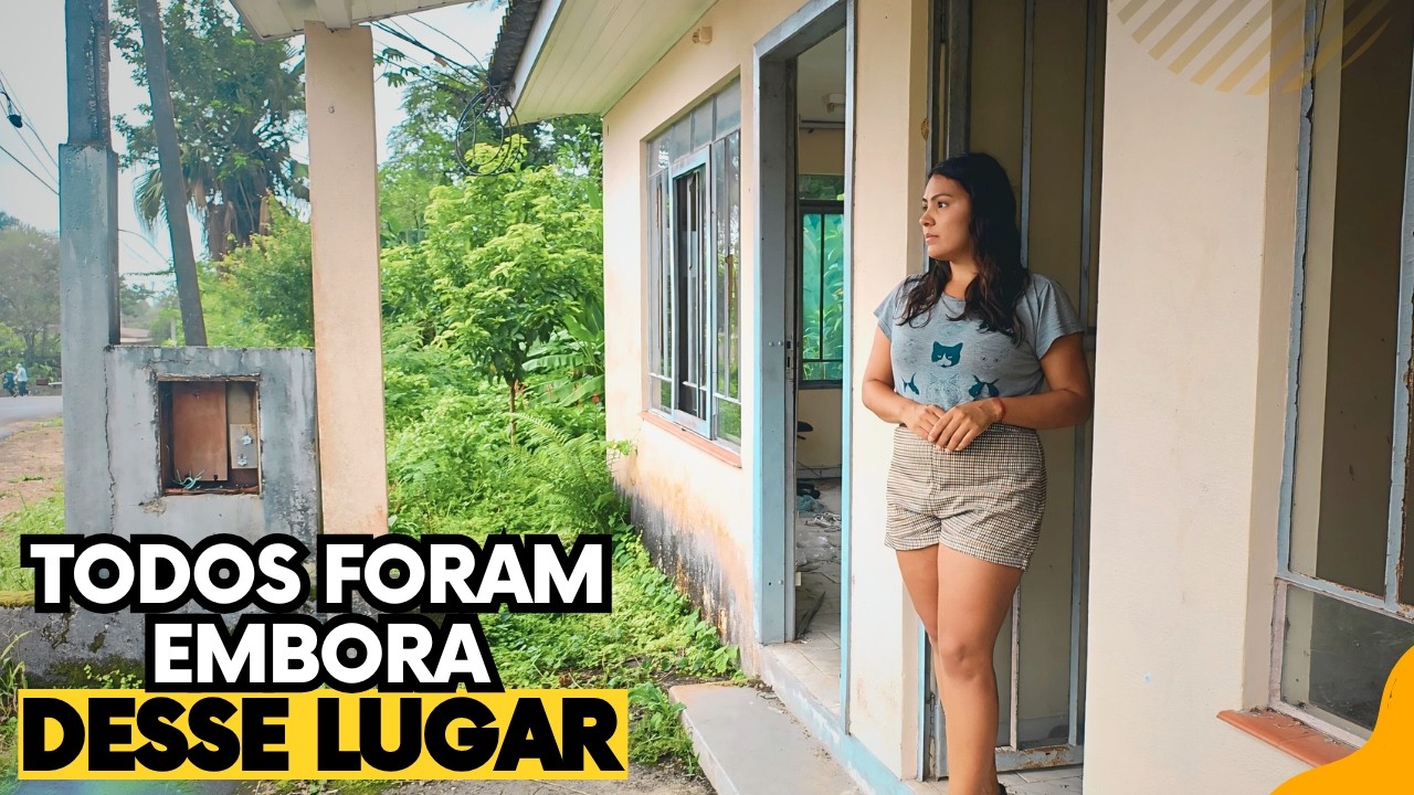 COMO era a VIDA numa CIDADE FANTASMA no LITORAL DO BRASIL