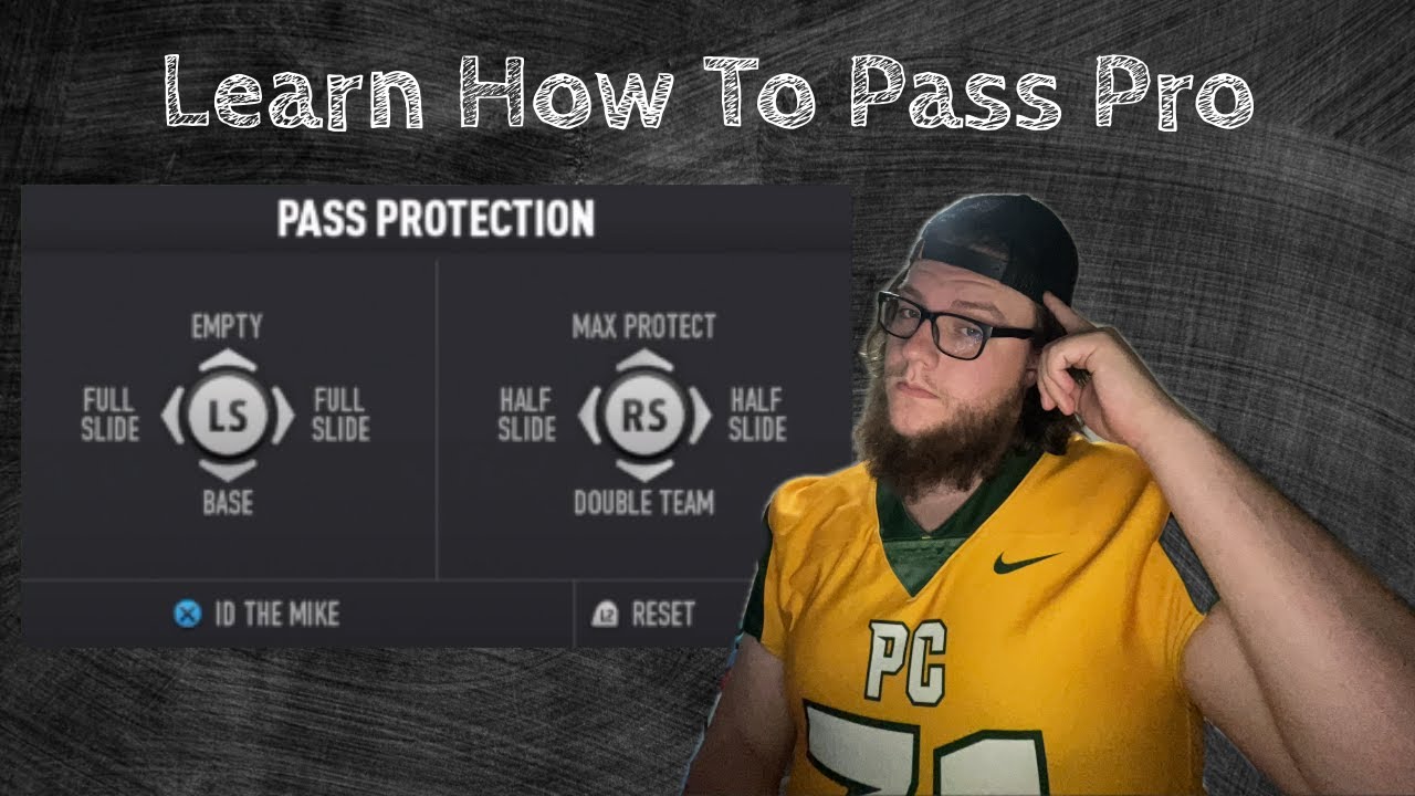 Former College Offensive Linemen Teaches You How To Pass Block In NCAA 25