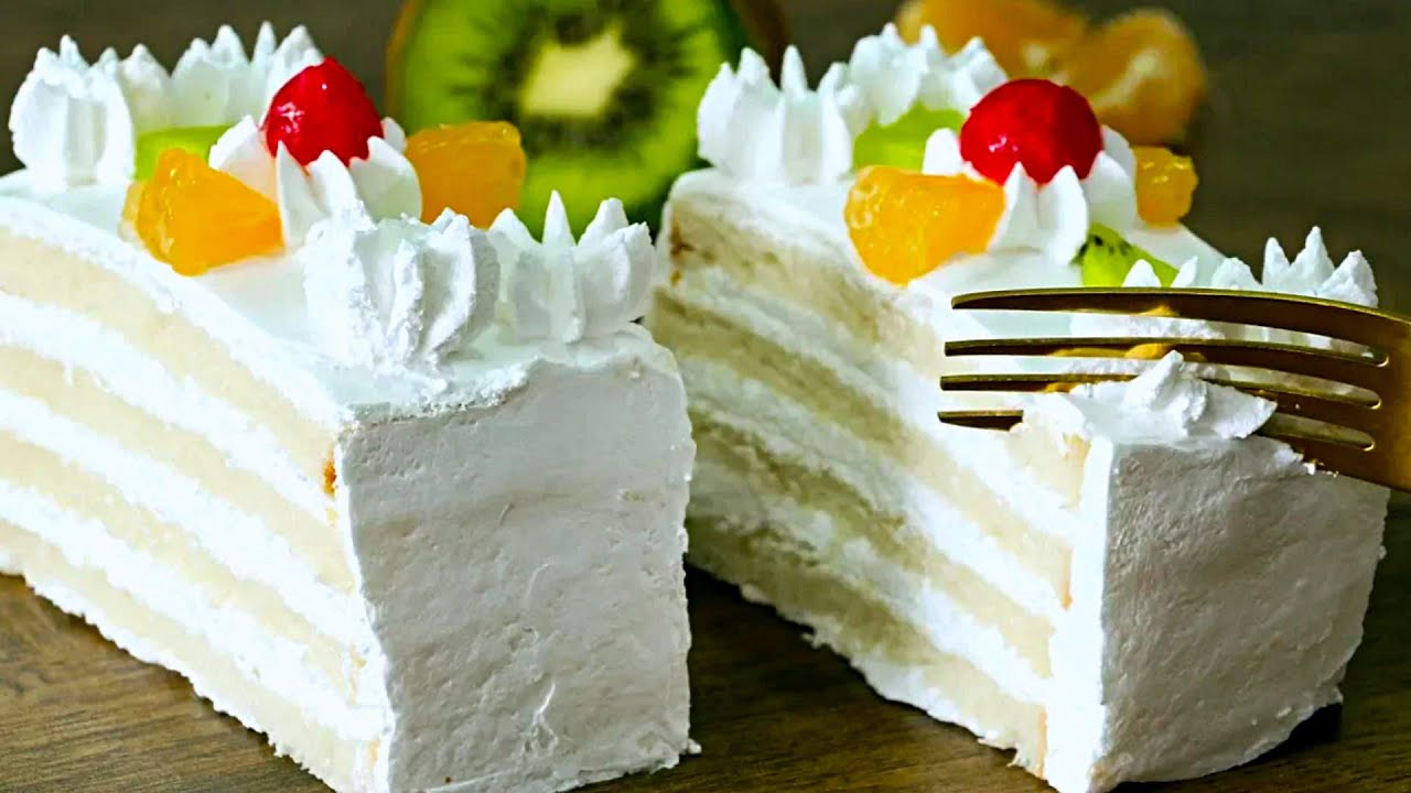 सिर्फ 2 चीजों से ब्रेड पेस्ट्री केक बनाएं बिना ओवन, अंडे या कुकर के | Bread Pastry Cake Recipe