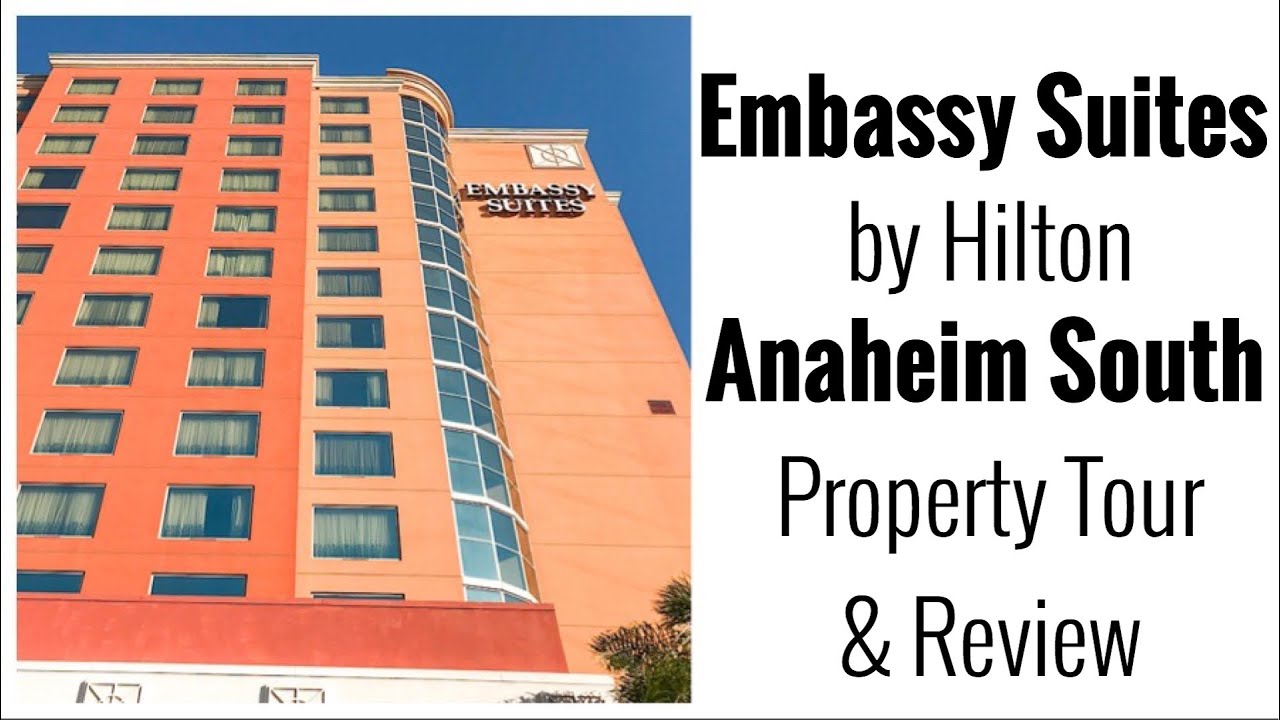 Обзор и экскурсия по отелю Embassy Suites Anaheim South