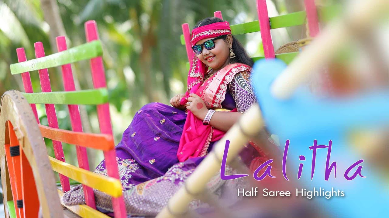 Lalitha Half Saree Pree Shoot