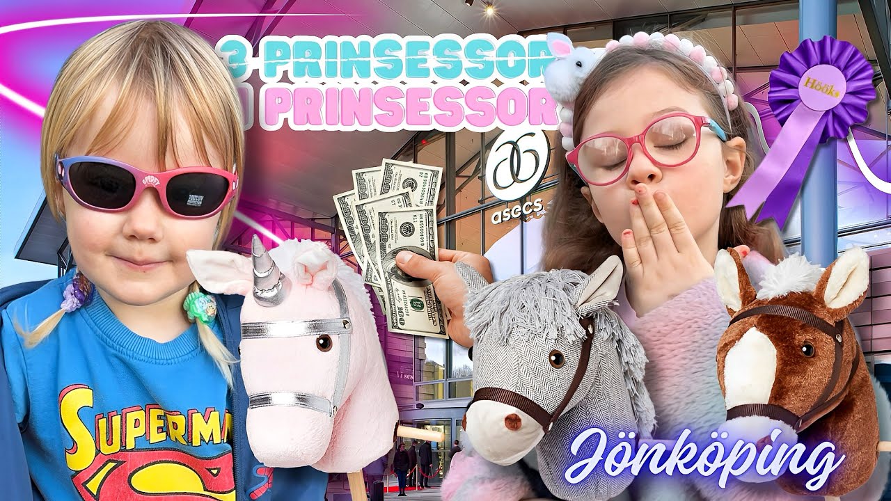 Besöker A6 (acecs) i Jönköping DEL 4🦄💸💍 - 3prinsessor VLOGG💖