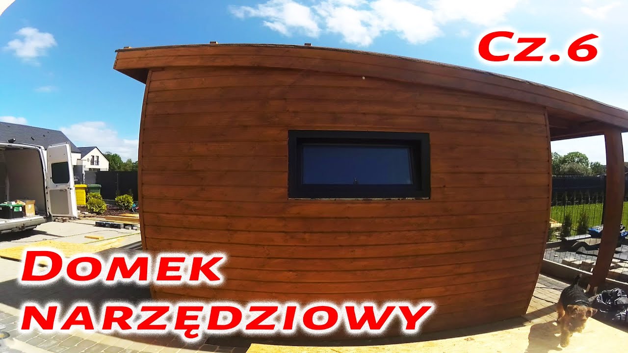 Domek narzędziowy cz.6 Malowanie... #domekogrodowy #zróbtosam #afiliacja #majsterkowanie
