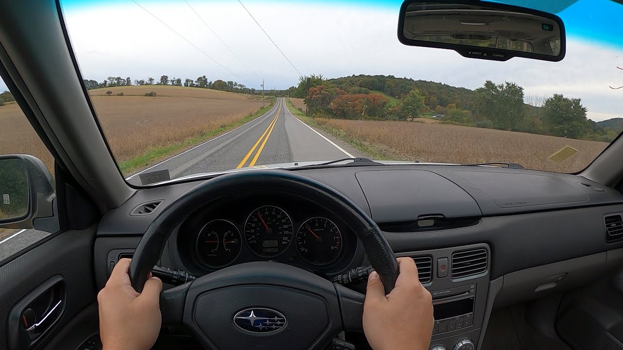 2005 Subaru Forester 2.5XS MANUAL | POV Test Drive (Binaural Audio)