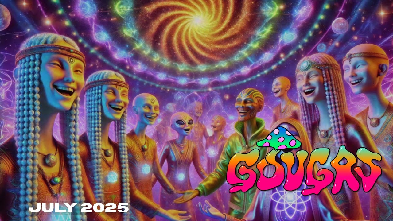 G O U G A S – Psytrance & Goa Trance Mix 🍄👽🎵 | July 2025 | 140–152 BPM
