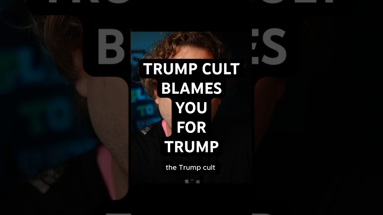 Trump Supporters Blame You For Trump #psychology #politics #lucasbean #trump