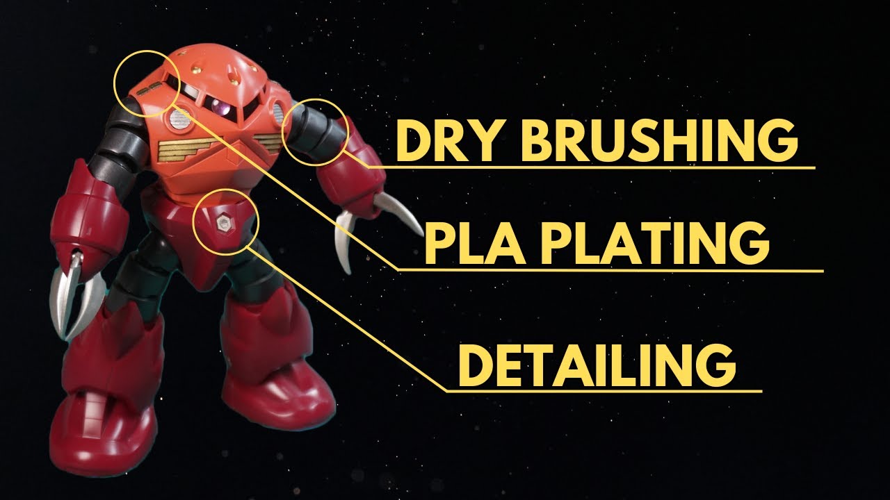 ИНДИВИДУАЛЬНАЯ БЫСТРАЯ модель Gunpla HG с сухой чисткой и покрытием PlaGalin всего за ОДИН день!