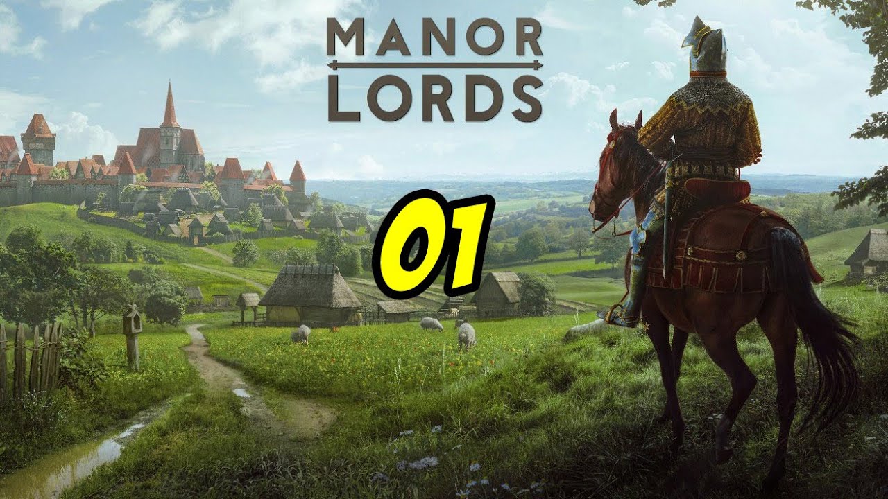 01 Manor Lords | Основываем наш средневековый город | Градостроитель с ранним доступом #ДавайтеПо...