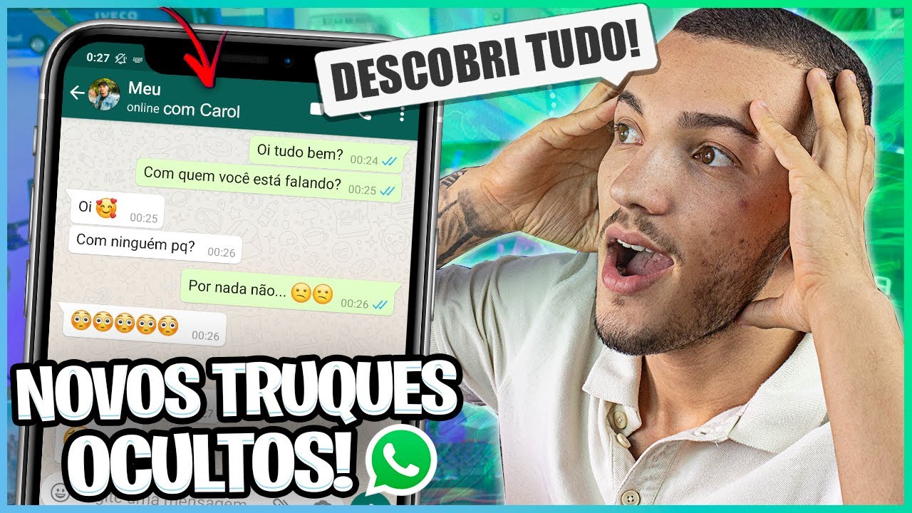 VOCÊ PRECISA!! 5 SEGREDOS NO WHATSAPP QUE TALVEZ VOCÊ NÃO SABIA! - NOVAS FUNÇÕES 2021