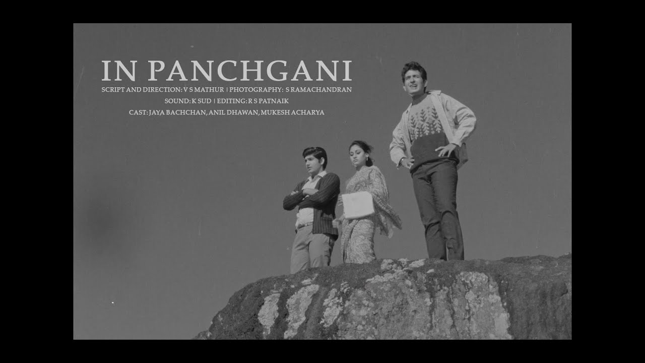 In Panchgani (1970) | FTII Student Film directed by V S Mathur ft. Jaya Bachchan, Anil Dhawan