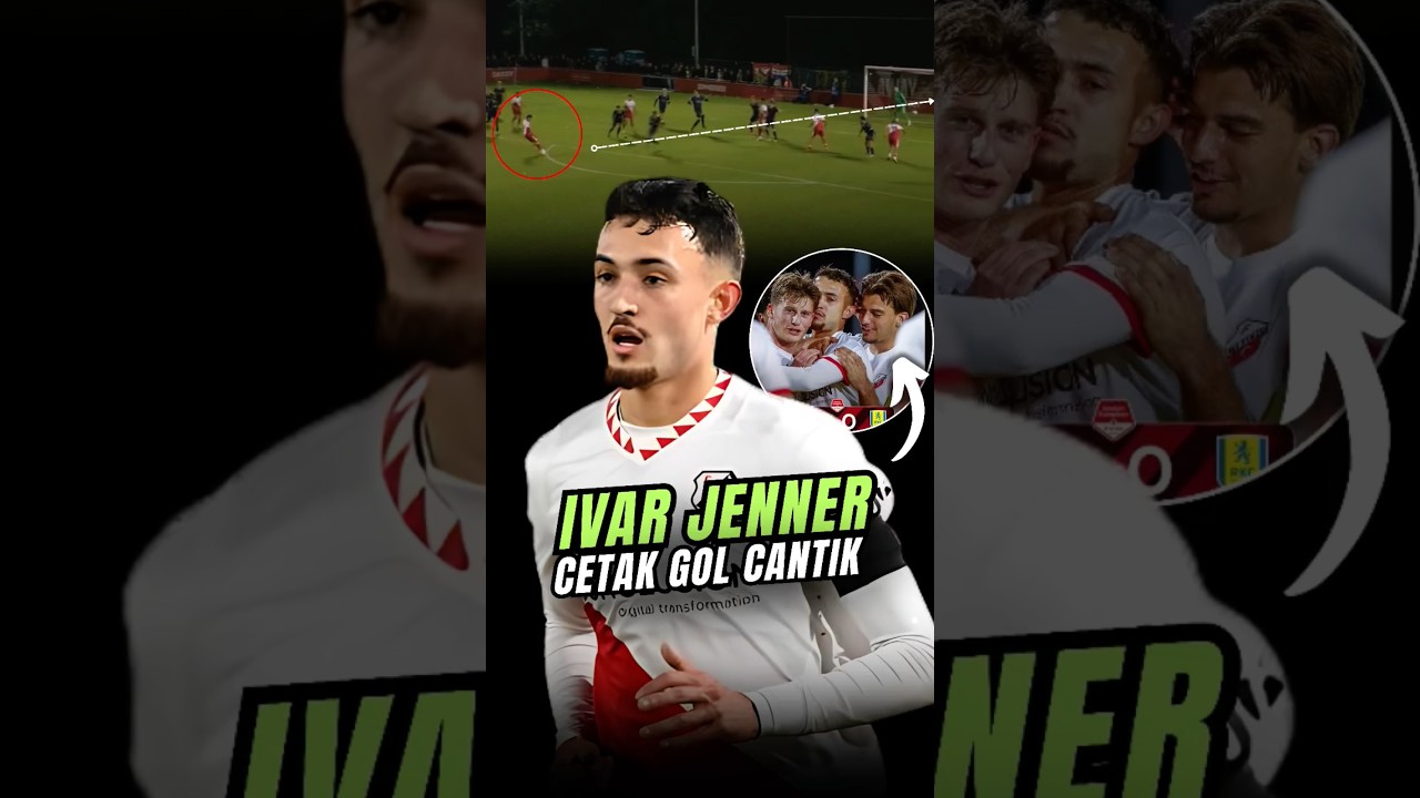 Ivar Jenner cetak gol cantik Di Erste devisie liga Belanda 🇳🇱🇮🇩
