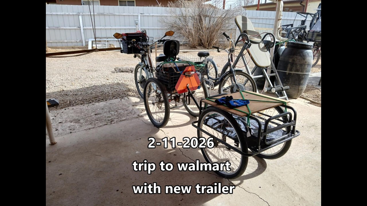 2 11 2026 trip to walmart new trailer (:~:)